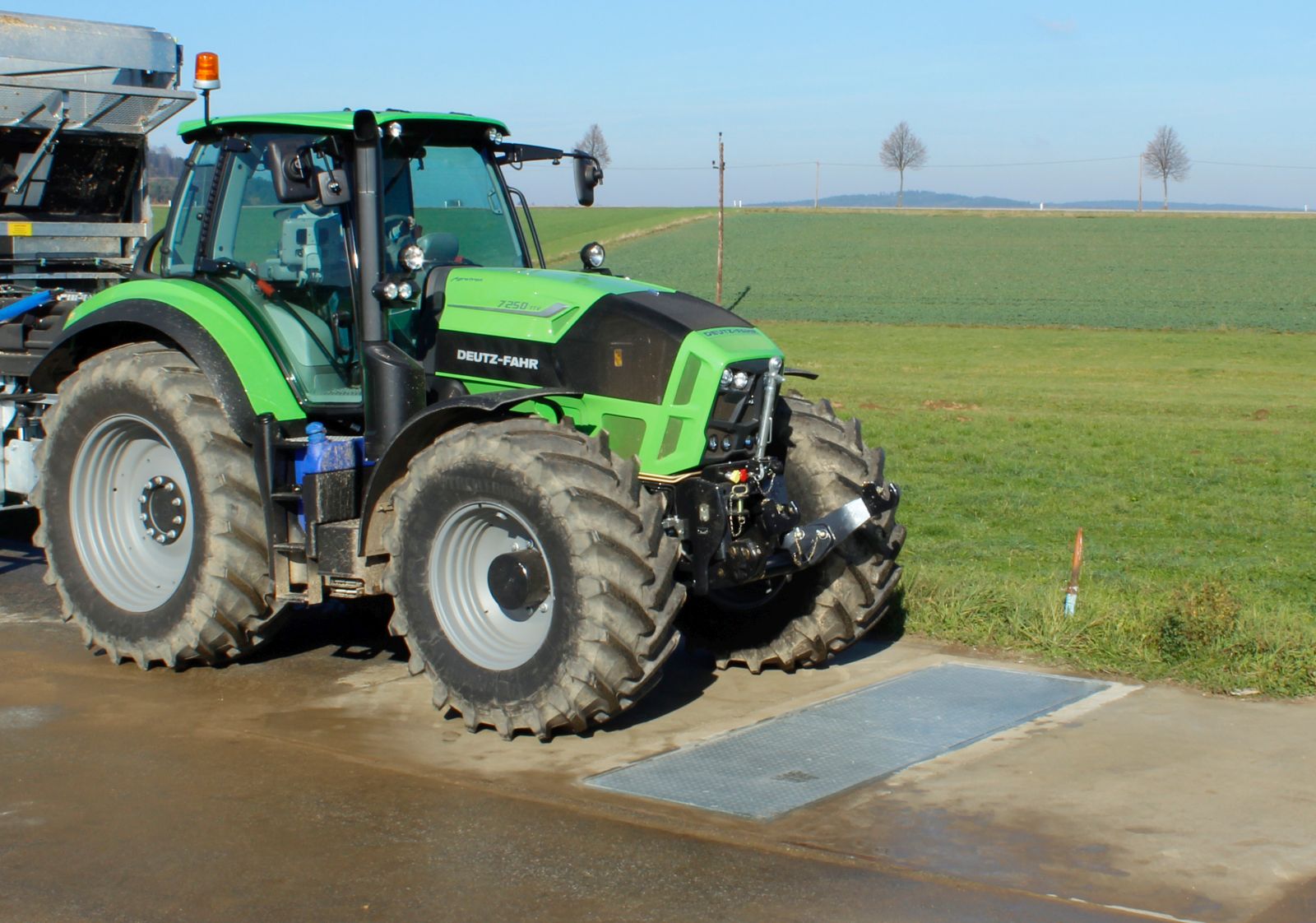 AGRETO Achslastwaage für die Landwirtschaft