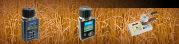 Moisture meters for grain