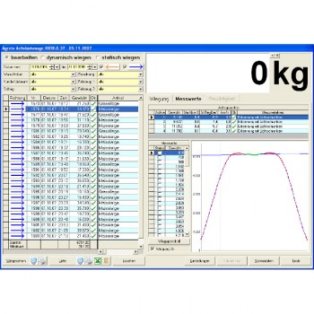 Software control for AGRETO drive-over-scale