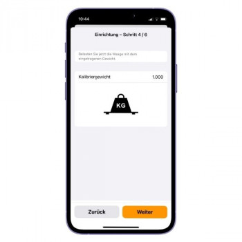 Bluetooth Wiegeelektronikmodul mit App