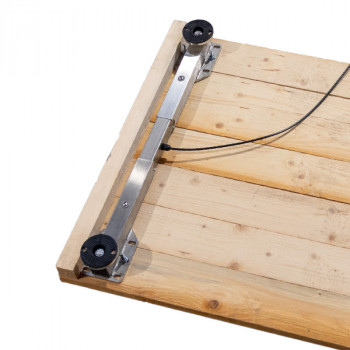 Wiegebalken Vario Edelstahl mit Wiegeanzeige HD1