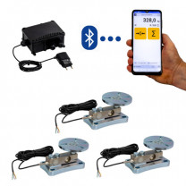 Bluetooth Waage für Silos 3 x 2 t