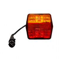 LED Rückleuchte quadratisch
