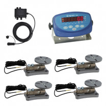 Weighing modules for silos 4 x 0.5 t with XK3