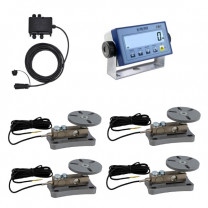 Weighing modules for silos 4 x 0.5 t with DFWLB