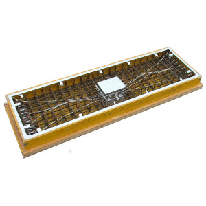 AGRETO Drive-Over-Scale, concrete 3,4 x 1m