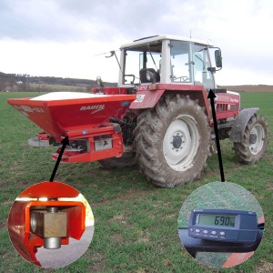 AGRETO scale kit for fertilizer spreaders