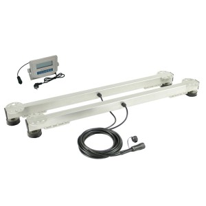 AGRETO weighing beam set stainless steel 1000 mm