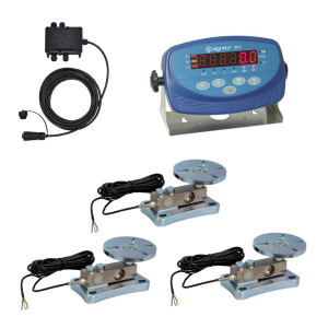 Weighing modules for silos 3 x 2 t with XK3