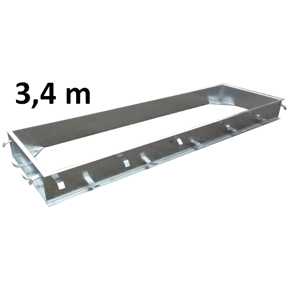 Mounting frame C-profile for AW044